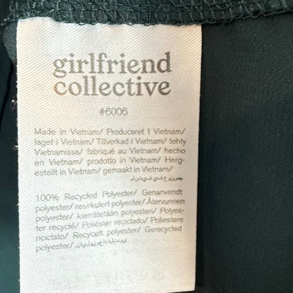 Girlfriend Collective Green Hummingbird 1/2 Zip Windbreaker Jacket Hoodie XL - Picture 14 of 15